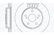 Brzdový kotouč MAGNETI MARELLI 361302040911
