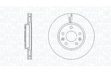 Brzdový kotouč MAGNETI MARELLI 361302040913