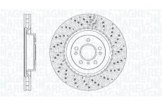 Brzdový kotouč MAGNETI MARELLI 361302040917