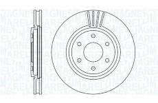 Brzdový kotouč MAGNETI MARELLI 361302040925