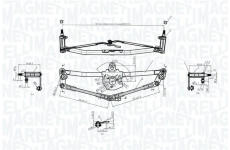 Mechanizmus stieračov MAGNETI MARELLI 085570190010