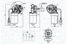 Motor stieračov MAGNETI MARELLI 064370000010