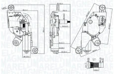 Motor stieračov MAGNETI MARELLI 064371000010