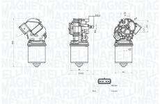 Motor stieračov MAGNETI MARELLI 064371700010