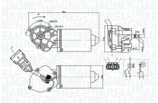 Motor stieračov MAGNETI MARELLI 064372000010