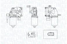 Motor stieračov MAGNETI MARELLI 064372100010