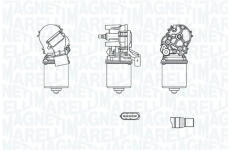 Motor stieračov MAGNETI MARELLI 064372500010