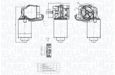 Motor stieračov MAGNETI MARELLI 064373400010