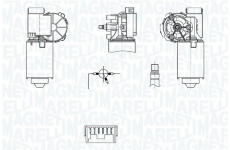 Motor stieračov MAGNETI MARELLI 064374200010