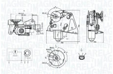 Motor stieračov MAGNETI MARELLI 064374400010