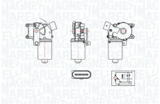 Motor stieračov MAGNETI MARELLI 064375300010