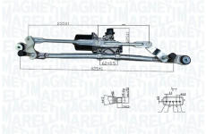 Systém čistenia skiel MAGNETI MARELLI 064376100010