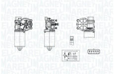 Motor stieračov MAGNETI MARELLI 064376500010