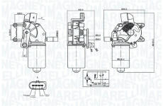 Motor stieračov MAGNETI MARELLI 064376600010