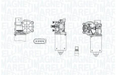 Motor stieračov MAGNETI MARELLI 064378200010