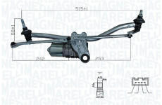 Systém čistenia skiel MAGNETI MARELLI 064351745010