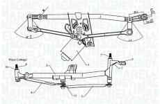 Systém čistenia skiel MAGNETI MARELLI 064351752010