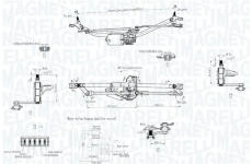 Systém čistenia skiel MAGNETI MARELLI 064351754010