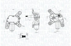 Motor stieračov MAGNETI MARELLI 064070700010