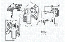 Motor stieračov MAGNETI MARELLI 064070800010