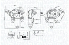 Motor stieračov MAGNETI MARELLI 064071200010