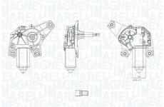 Motor stieračov MAGNETI MARELLI 064071600010