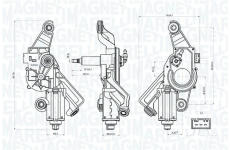 Motor stieračov MAGNETI MARELLI 064072100010