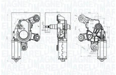 Motor stieračov MAGNETI MARELLI 064072500010