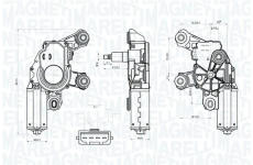 Motor stieračov MAGNETI MARELLI 064072600010