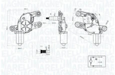 Motor stieračov MAGNETI MARELLI 064073300010