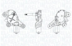 Motor stěračů MAGNETI MARELLI 064073400010