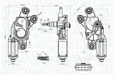 Motor stieračov MAGNETI MARELLI 064073600010