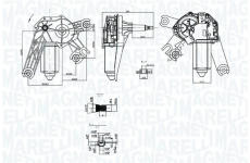 Motor stieračov MAGNETI MARELLI 064073900010