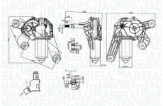 Motor stieračov MAGNETI MARELLI 064074100010