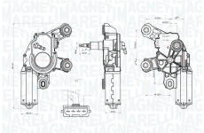 Motor stieračov MAGNETI MARELLI 064074800010