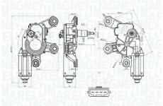 Motor stieračov MAGNETI MARELLI 064075300010