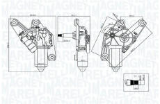 Motor stieračov MAGNETI MARELLI 064075600010