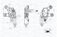 Motor stieračov MAGNETI MARELLI 064076000010