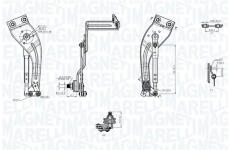 Mechanizmus stieračov MAGNETI MARELLI 085570712010