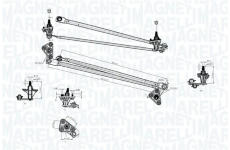 Tyčoví stěračů MAGNETI MARELLI 085570713010
