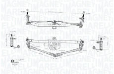 Mechanizmus stieračov MAGNETI MARELLI 085570720010