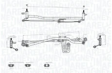 Mechanizmus stieračov MAGNETI MARELLI 085570724010