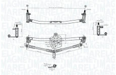 Tyčoví stěračů MAGNETI MARELLI 085570734010
