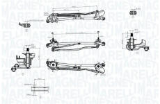 Tyčoví stěračů MAGNETI MARELLI 085570740010