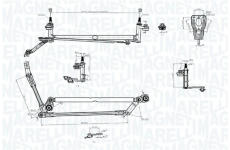 Mechanizmus stieračov MAGNETI MARELLI 085570759010