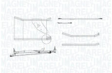 Mechanizmus stieračov MAGNETI MARELLI 085570760010