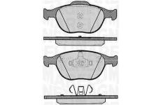 Sada brzdových destiček, kotoučová brzda MAGNETI MARELLI 363916060256