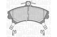 Sada brzdových destiček, kotoučová brzda MAGNETI MARELLI 363916060334