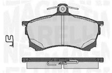 Sada brzdových destiček, kotoučová brzda MAGNETI MARELLI 363916060520