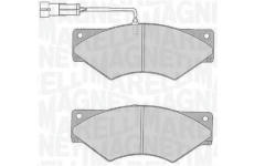Sada brzdových destiček, kotoučová brzda MAGNETI MARELLI 363916060546